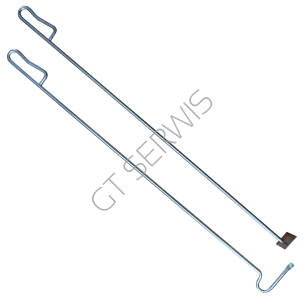 Zestaw do czyszczenia kotła 2 elementowy HACZYK i SKROBAK - długość 80 cm